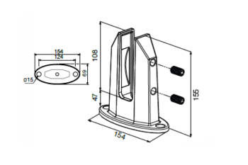 Model 5010 Top Mount CAD Drawing